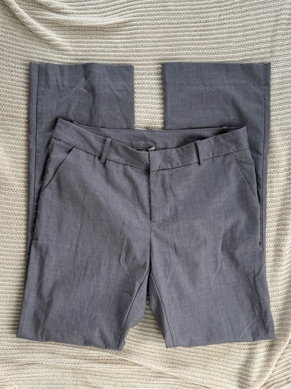 KUT from the Kloth Grey Dress Pants Tailored Business Career Trouser Size 6